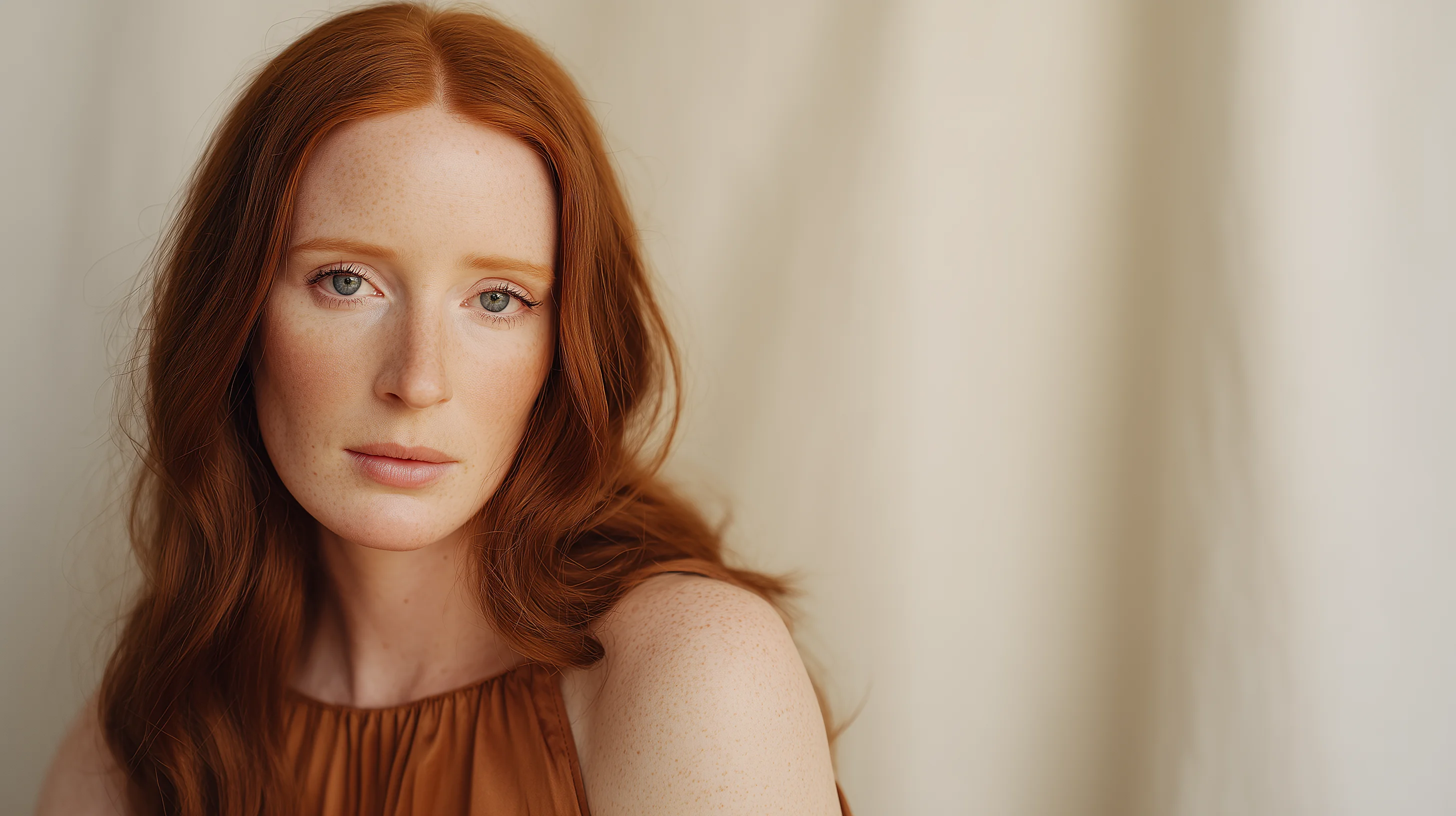 Woman in natural daylight, the kind of photo the analysis needs